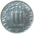 1 Lira San Marino 1985 dritto