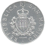 10 Lire San Marino 1987 dritto