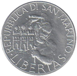 10 Lire San Marino 1994 dritto