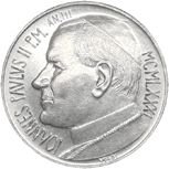 10 Lire Città del Vaticano Giovanni Paolo II 1981 dritto