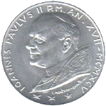 10 Lire Città del Vaticano Giovanni Paolo II 1995 dritto