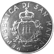 100 Lire San Marino 1987 dritto