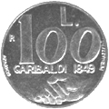 100 Lire San Marino 1991 verso