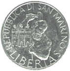 100 Lire San Marino 1994 dritto