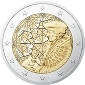 2 Euro Commemorativo Austria 2022 - Anniversario programma Erasmus