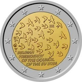 2 Euro Commemorativo Belgio 2024 - Presidenza del Consiglio dell'Unione Europea 