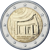 2 Euro Commemorativo Malta 2022 - Ħal Saflieni