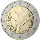 2 Euro Commemorativo Slovenia 2008