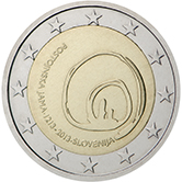 2 Euro Commemorativo Slovenia 2013