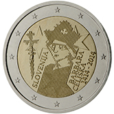 2 Euro Commemorativo Slovenia 2014