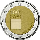 2 Euro Commemorativo Slovenia 2019 - Anniversario Università di Lubiana