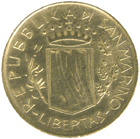 20 Lire San Marino 1981 dritto