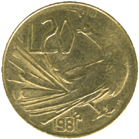 20 Lire San Marino 1981 verso