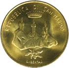 20 Lire San Marino 1986 dritto