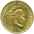 20 Lire San Marino 1994 dritto