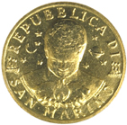 20 Lire San Marino 1998 dritto