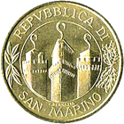 20 Lire San Marino 2001 dritto