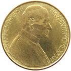 20 Lire Città del Vaticano Giovanni Paolo II 1986 dritto