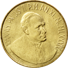 20 Lire Città del Vaticano Giovanni Paolo II 1989 dritto