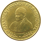 20 Lire Città del Vaticano Giovanni Paolo II 1990 dritto