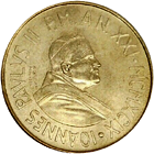 20 Lire Città del Vaticano Giovanni Paolo II 1999 dritto