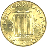 200 Lire San Marino 1985 dritto