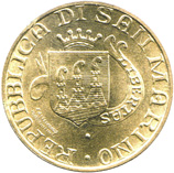 200 Lire San Marino 1989 dritto