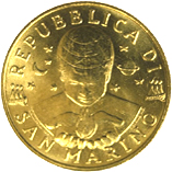 200 Lire San Marino 1998 dritto