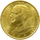 200 Lire Città del Vaticano Giovanni Paolo II 1995 dritto