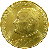 200 Lire Città del Vaticano Giovanni Paolo II 1996 dritto