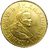 200 Lire Città del Vaticano Giovanni Paolo II 1999 dritto