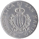 5 Lire San Marino 1987 dritto