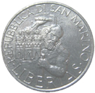 5 Lire San Marino 1994 dritto