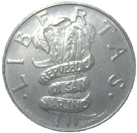 5 Lire San Marino 1995 dritto