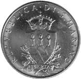 50 Lire San Marino 1979 dritto