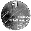 50 Lire San Marino 1990 dritto