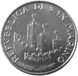 50 Lire San Marino 1993 dritto