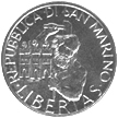 50 Lire San Marino 1994 dritto